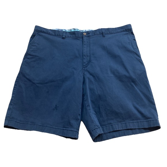 Tommy Bahama Other - Tommy Bahama Golf Chino Shorts Mens 42 Blue‎ Microfiber Stretch Pockets